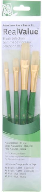 BRUSH BRISTLE BR/FLT VALUE 3PK