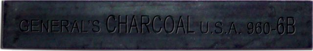 COMPRESSED CHARCOAL RECTANGLE 6B SOFT