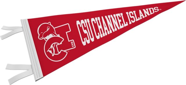 California State University - Channel Islands Dolphins 12'' x 30'' Pennant