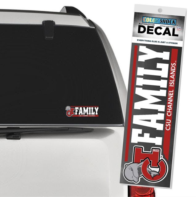 California State University - Channel Islands Mascor Family Decal