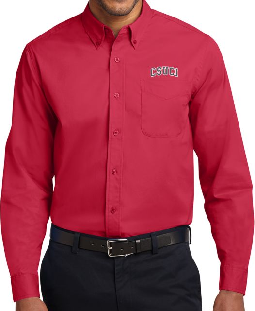 Channel Islands Twill Button Down Long Sleeve CSU Channel Islands CSUCI Arched - ONLINE ONLY
