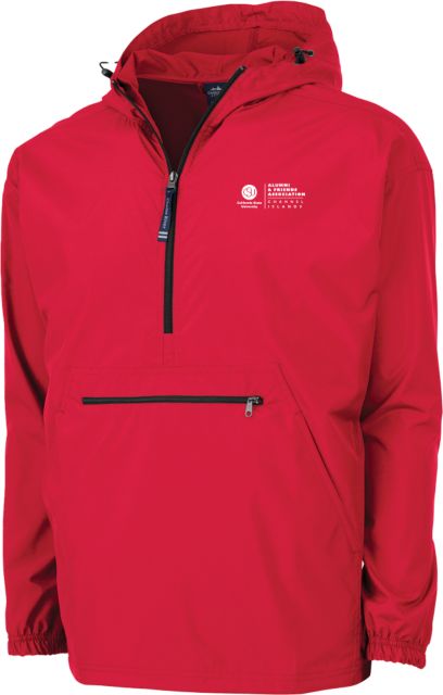 Channel Islands Charles River Pack N Go Pullover Rain Jacket CSU Channel Islands Alumni and Friends Association Flat Color - ONLINE ONLY