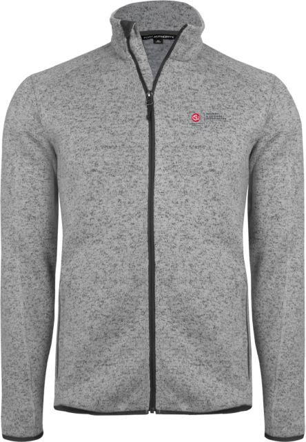 Channel Islands Heather Sweater Fleece Jacket CSU Channel Islands Alumni and Friends Association Flat Color - ONLINE ONLY
